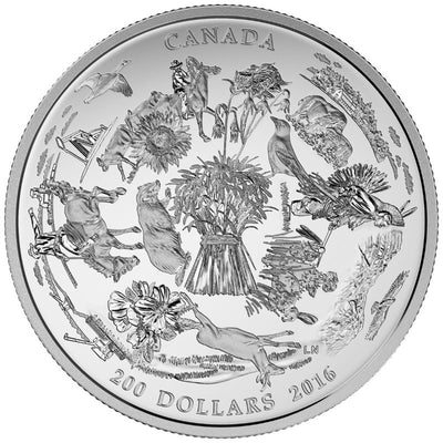 Fine Silver Coin - Canada's Vast Prairies Reverse