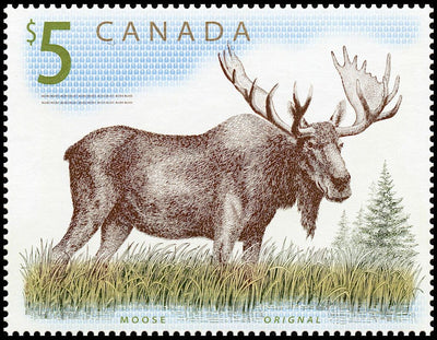 Fine Silver Coin and Stamp Set - Majestic Moose Stamp