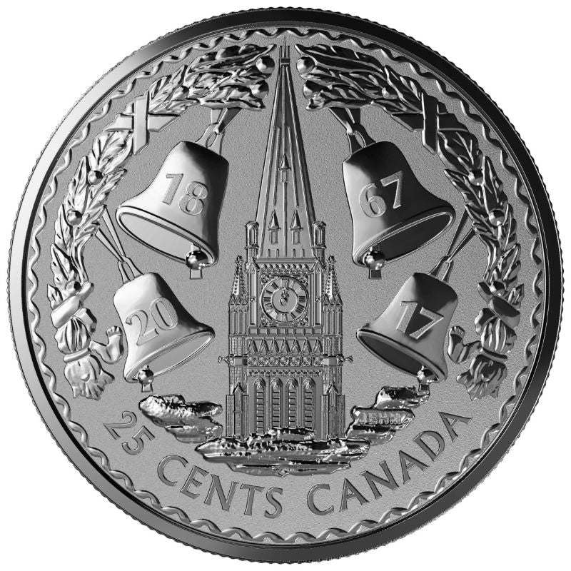 Fine Silver 3 Coin Set - Royal Canadian Mint Lore: The Forgotten 1927 Designs: Twenty Five Cents Reverse