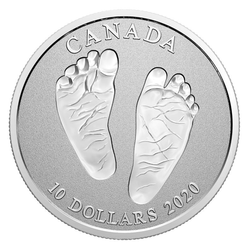 Fine Silver Coin - Welcome to the World Reverse