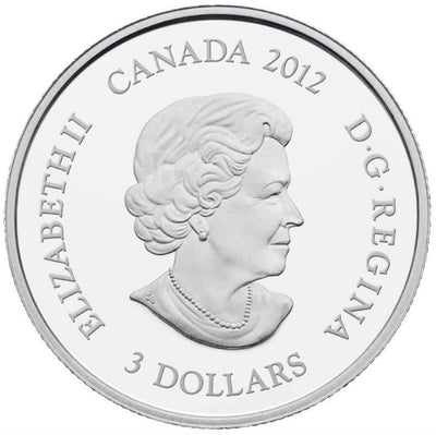 Fine Silver Coin with Swarovski Crystal - Birthstone: July Obverse