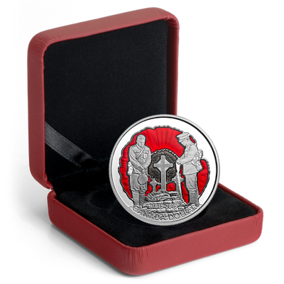 Fine Silver Coin with Colour - 100th Anniversary of In Flanders Fields Packaging