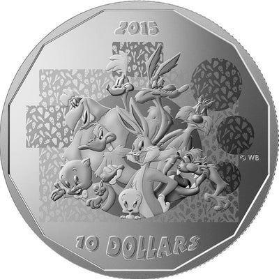 Fine Silver Coin - Looney Tunes: "That's All Folks" Reverse