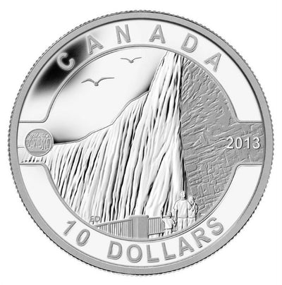 Fine Silver Coin - Niagara Falls Reverse