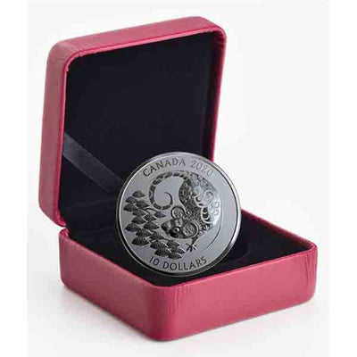 Fine Silver Coin - Year of the Rat Packaging