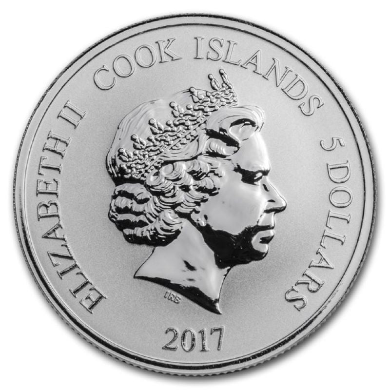 Fine Silver Coin with Colour - Upper Deck Grandeur Hockey Coin: Henrik Lundqvist Obverse
