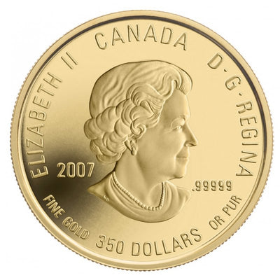 Pure Gold Coin - The Purple Violet Obverse