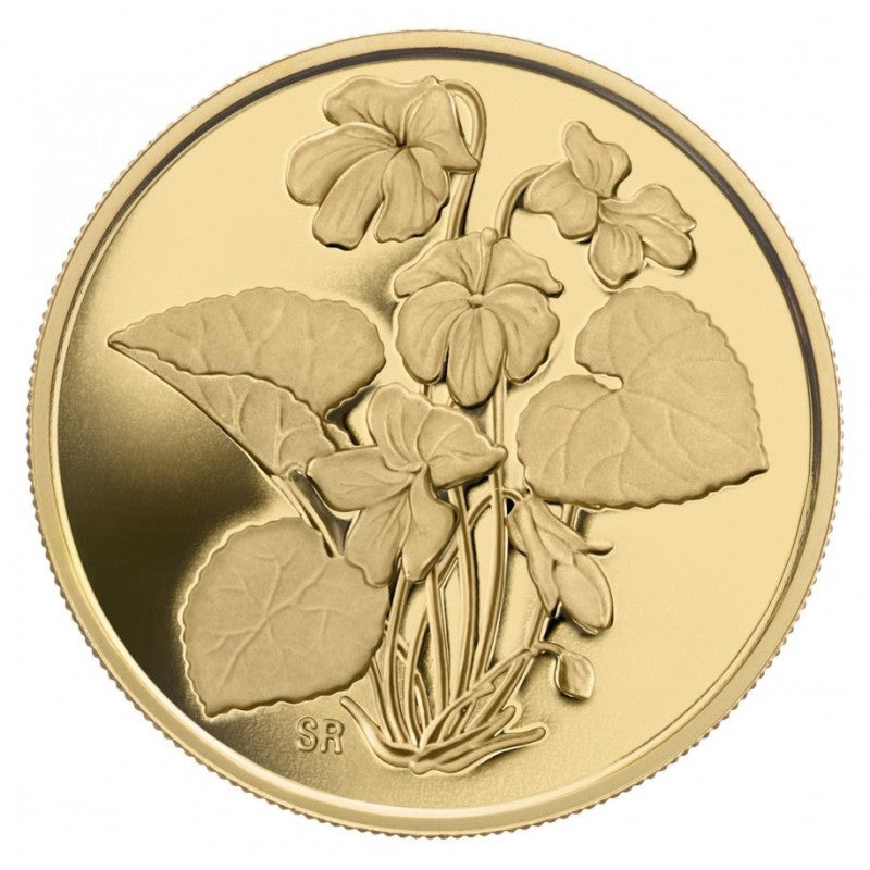 Pure Gold Coin - The Purple Violet Reverse