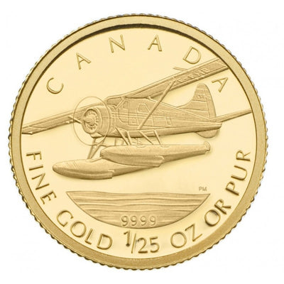 Pure Gold Coin - De Havilland Beaver Reverse
