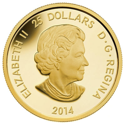 Pure Gold Coin - Pope John Paul II Obverse