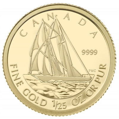 Pure Gold Coin - Bluenose Reverse