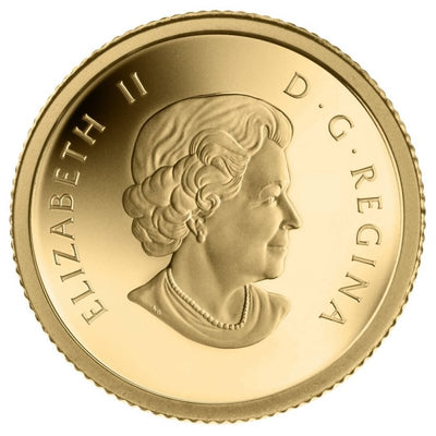 Pure Gold Coin - 300th Anniversary of Louisbourg Obverse