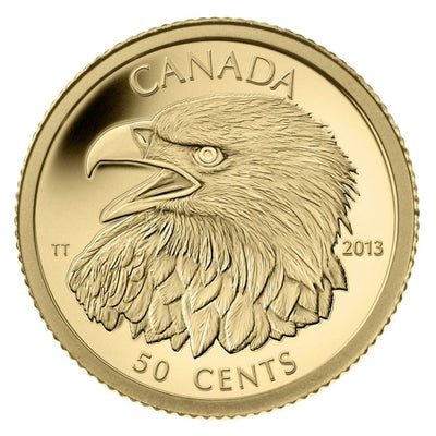 Pure Gold Coin - Bald Eagle Reverse