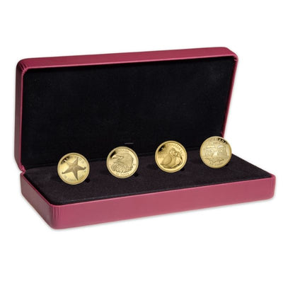 Pure Gold 4-Coin Set Packaging