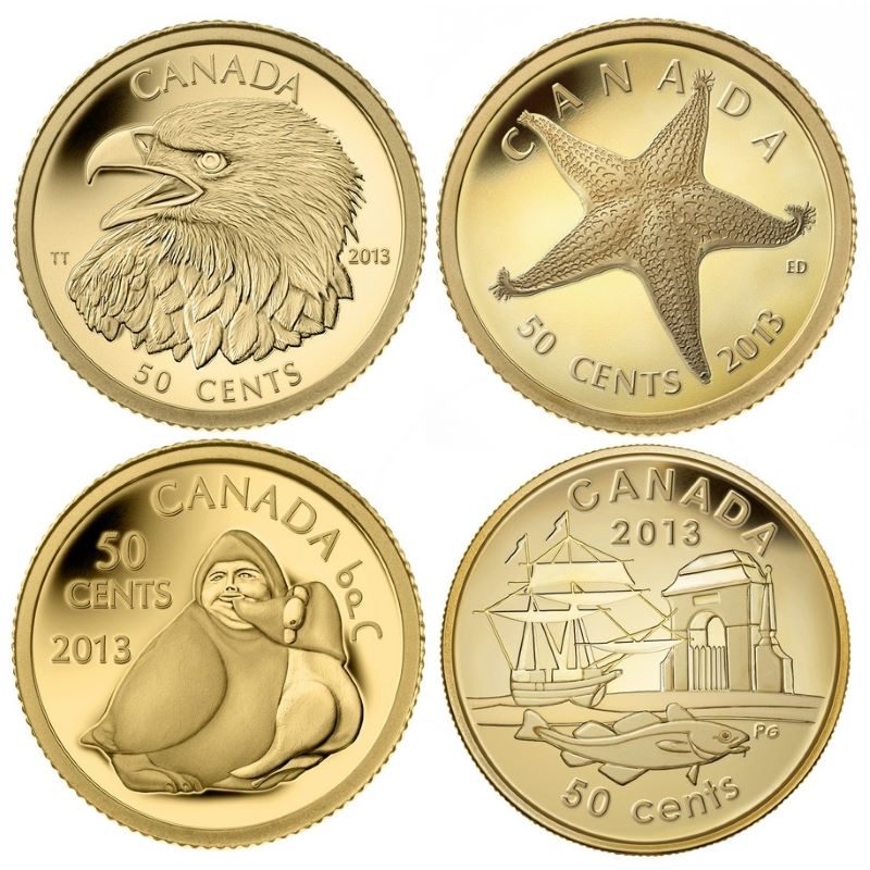 Pure Gold 4-Coin Set