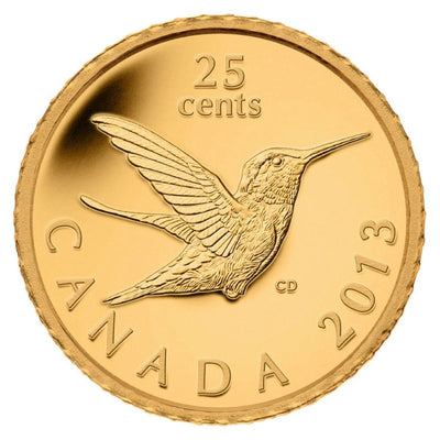 Pure Gold Coin - Hummingbird Reverse