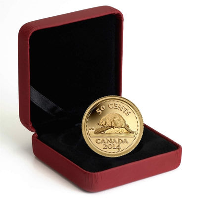 Pure Gold Coin - Canada's Classic Beaver Packaging