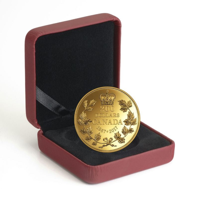 Pure Gold Coin - 150 Years of Passion: The Maple Leaf Packaging