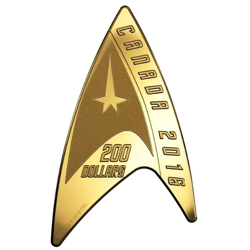Pure Gold Coin - Star Trek: Delta Reverse