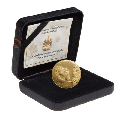22k Gold Coin - Royal Canadian Mounted Police: A National Pride Packaging