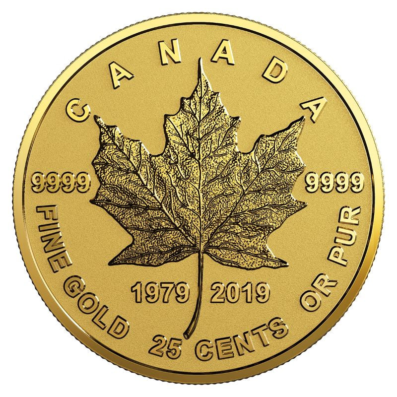 Pure Gold Coin - 40th Anniversary of the Gold Maple Leaf Reverse