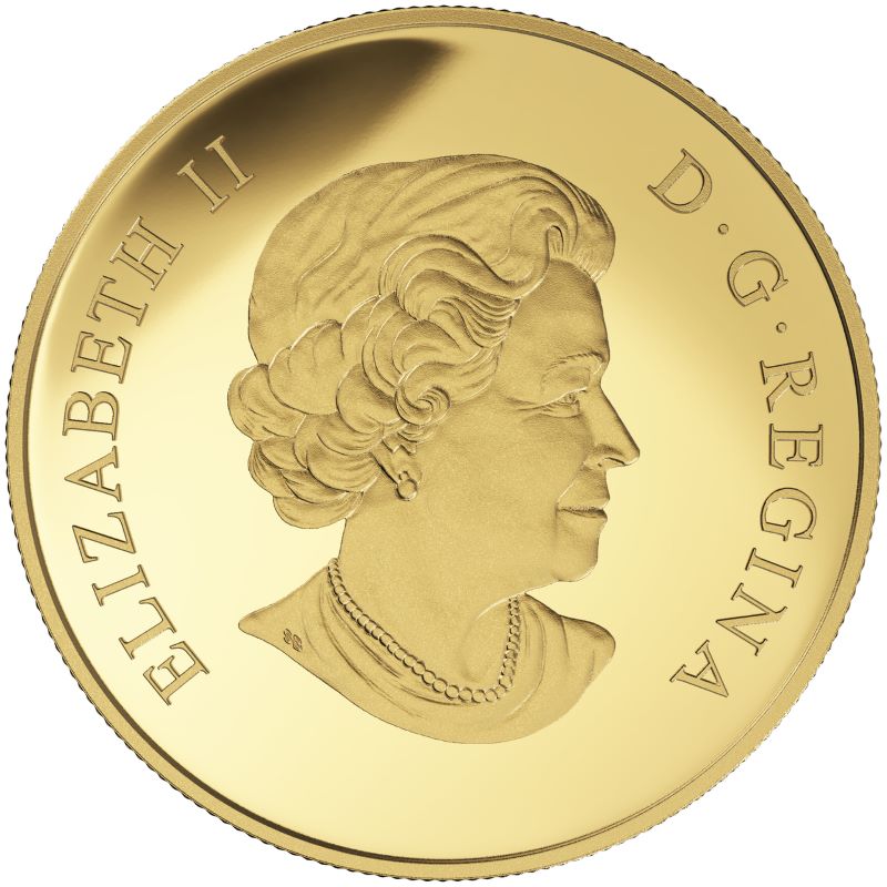 Pure Gold Coin - Great Canadian Explorers Series: Pierre Gaultier de La Verendrye Obverse