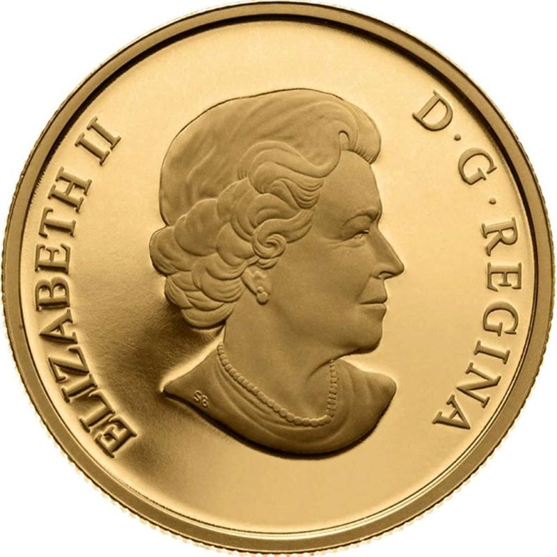 Pure Gold Coin - Great Canadian Explorers Series: Samuel de Champlain Obverse