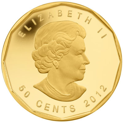 Pure Gold 5 Coin Set - Gold Maple Leaf Set Obverse