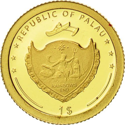 Pure Gold 12 Coin Set - The Smallest Gold Coins of the World: Santa Maria Obverse