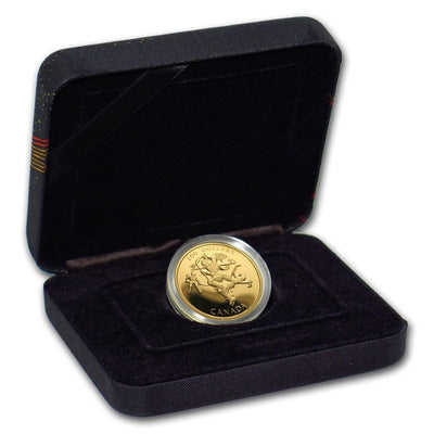 22k Gold Coin - Hockey: A National Passion Packaging