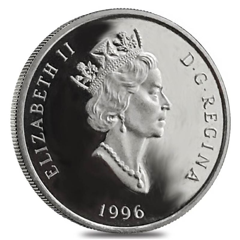 Pure Platinum 4 Coin Set - Peregrine Falcon Fractional Set Obverse