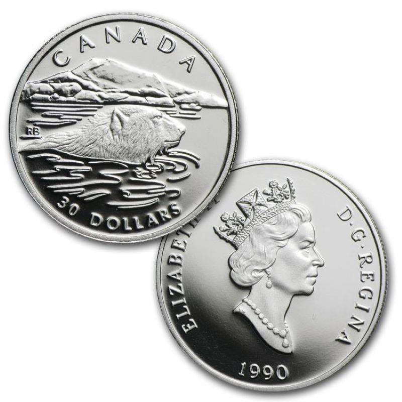 Pure Platinum 4 Coin Set - Polar Bear Fractional Set: Tenth Ounce 